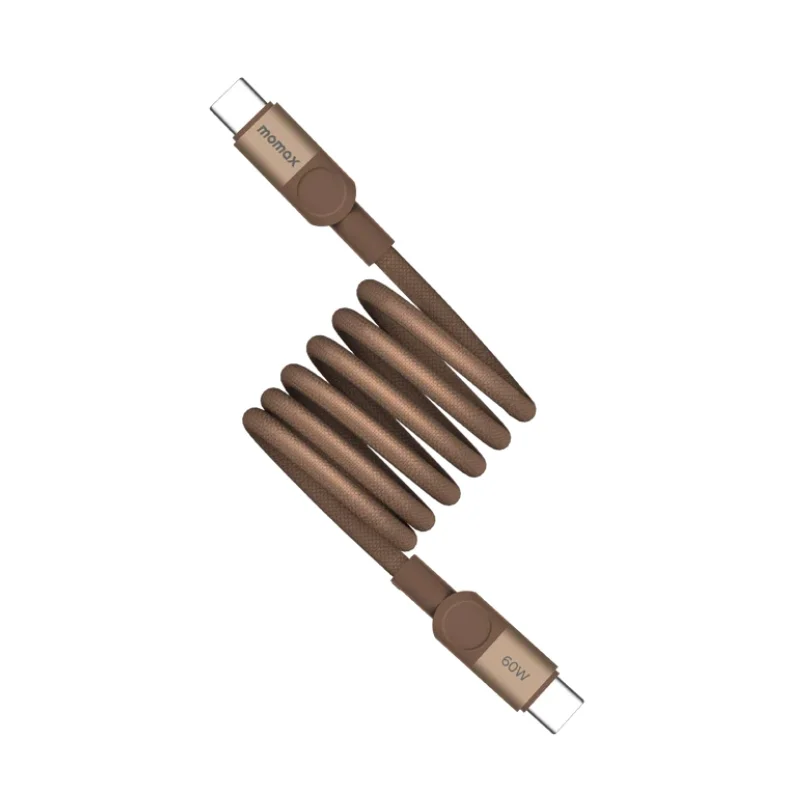 كابل مغناطيسي Momax Mag.Link 66W USB-A إلى USB-C بطول 1 متر - 3498