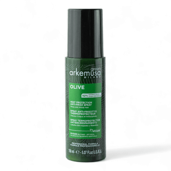 ARKEMUSA OLIVE ANTI-FRIZZ HEAT PROTECTION SPRAY FOR FRIZZY AND UNRULY HAIR سبري للشعر من اركيموزا