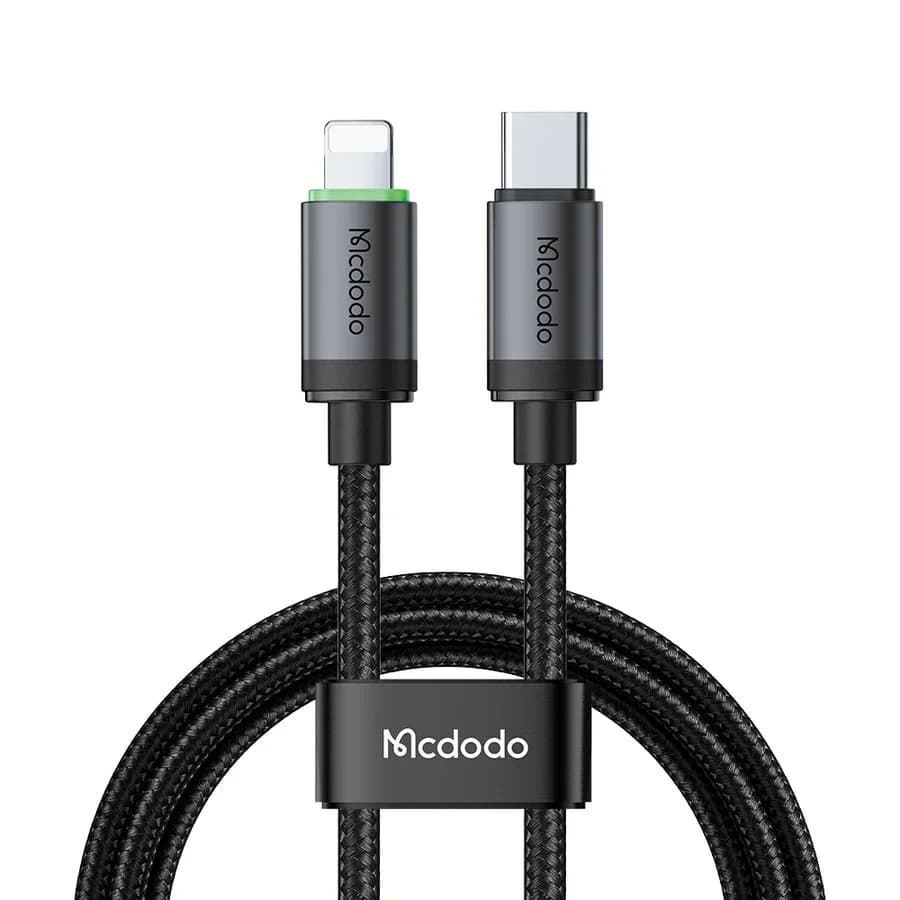 كيبل شحن Mcdodo Type-C إلى Lightning مع مؤشر LED - CA-4820