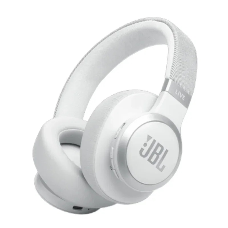 سماعة JBL Live 770NC لاسلكية مع خاصية إلغاء الضوضاء - أبيض 200002674
