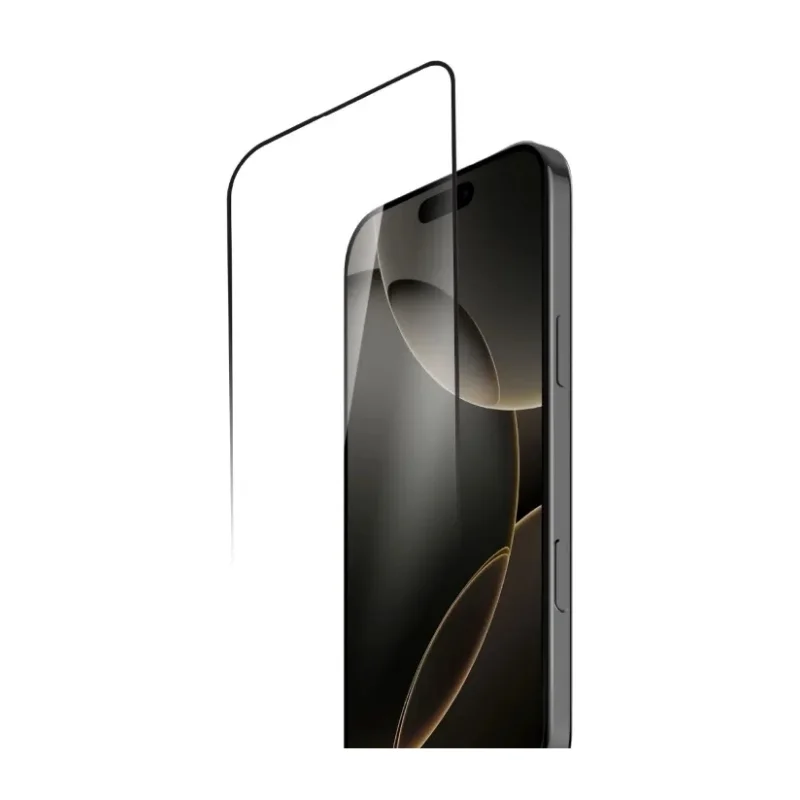 لاصق شاشة Momax GlassPro+ Ultra Clear HD iPhone 17 و 17 Pro - أسود 3764
