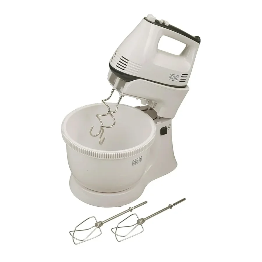 خلاط وعجانة بلاك+ديكر M700-B5 مع وعاء دوار 300 واط
