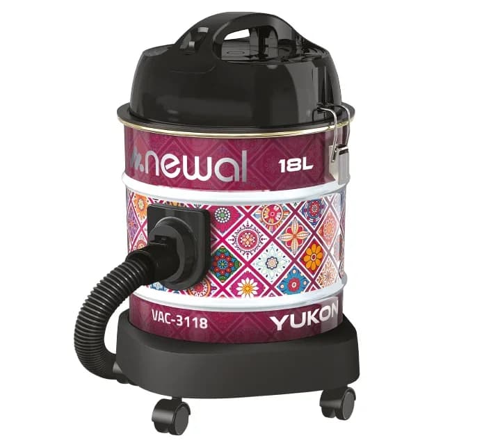 مكنسة كهربائية معدنية VAC-3118/11 من نيوال لتنظيف المنزل والصناعات