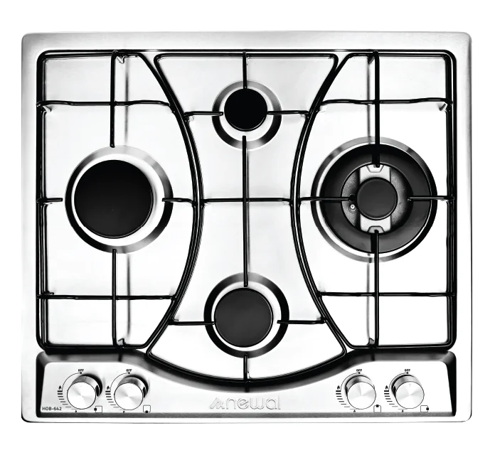 موقد غاز مدمج عصري بسطح زجاجي مقوى - HOB-642
