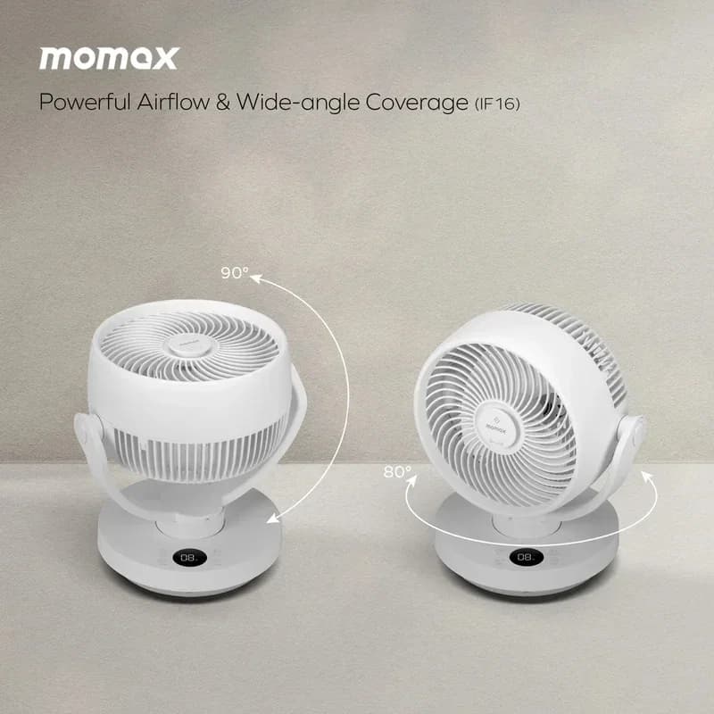 مروحة Momax Airoma 3D لتوزيع الهواء مع وظيفة الناشر - 3708 — 5