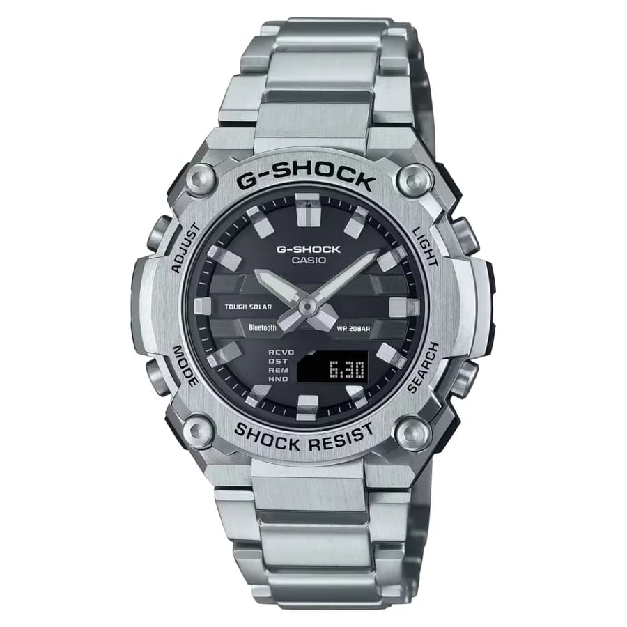 ساعة يد رجالية أنيقة من كاسيو G-SHOCK موديل GST-B600D-1ADR