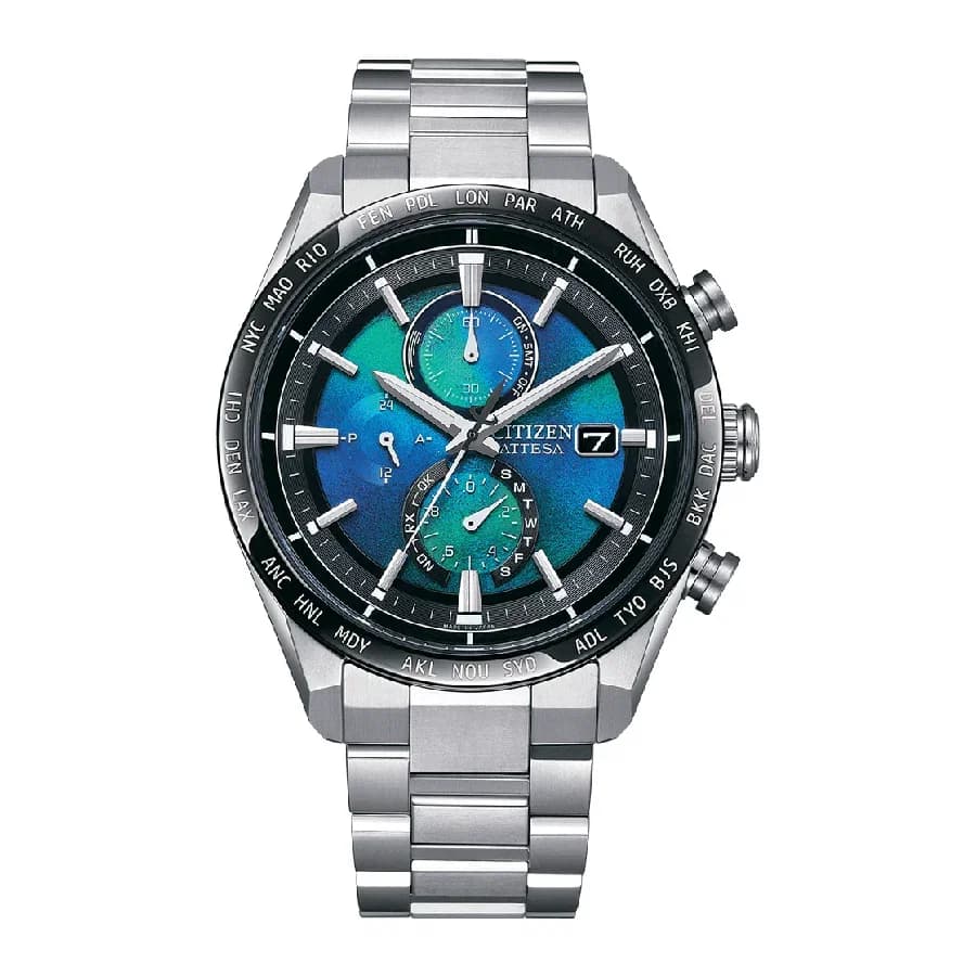 ساعة يد أنيقة بتقنية Eco-Drive من Citizen - AT8188-64L