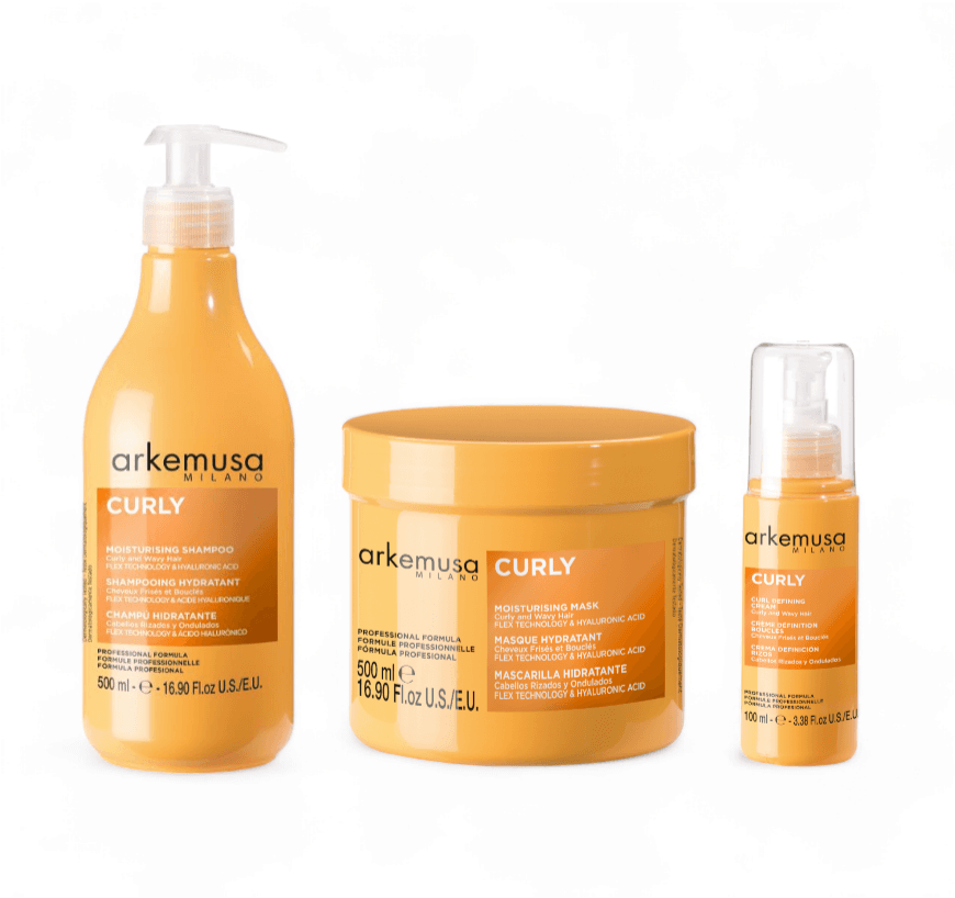 ARKEMUSA CURLY KIT MOISTURISING FOR CURLY AND WAVY HAIR — 3