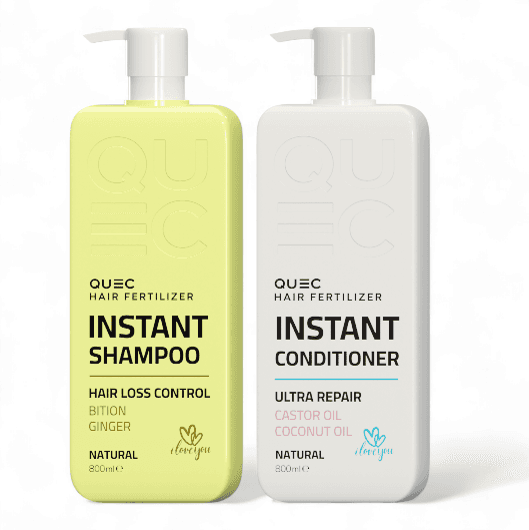 QUEC KIT INSTINAT HAIR LOSS CONTROL-SHAMPOO CONDITIONER شامبو الشعر من كويك — 3
