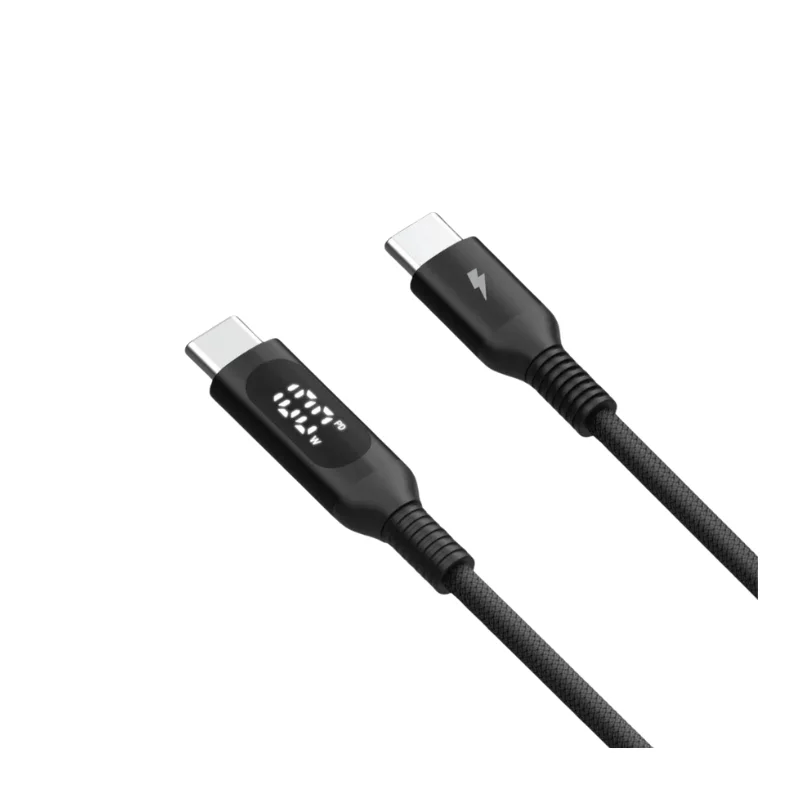 كيبل Momax ELITELINK بطول 1.2 متر USB-C مع شاشة LED 3031 — 2