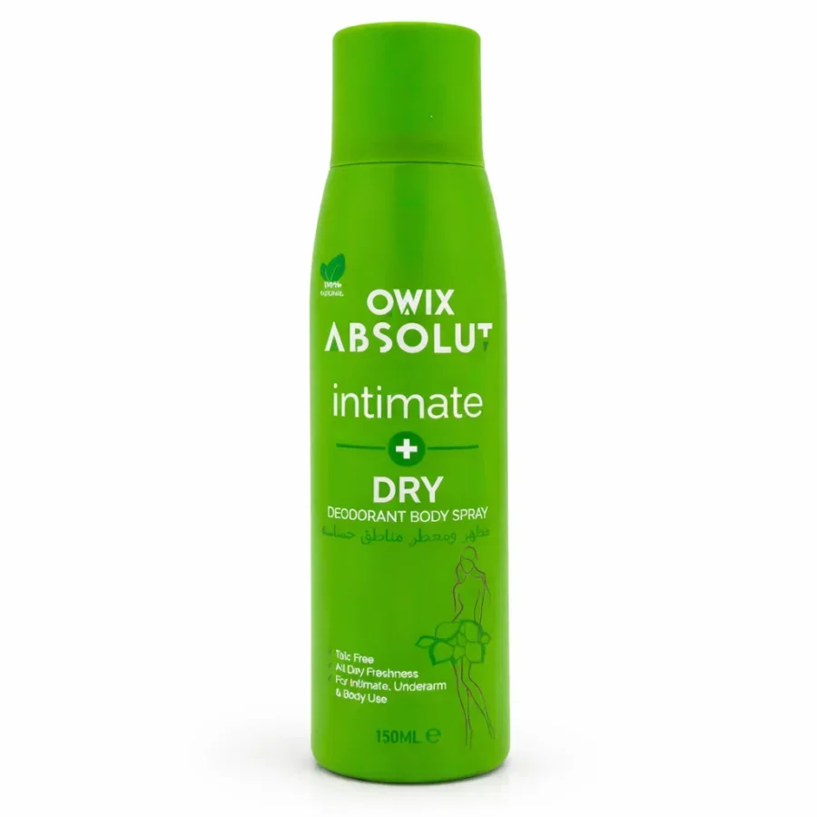 سبراي للمناطق الحساسة OWIX ABSOLUT Intimate Dry – 150 مل 7768