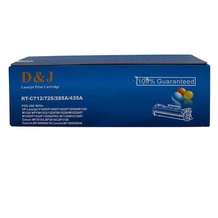 كارتج حبر ليزر متوافق مع طابعات HP و Canon - RT-C712/725/285A/435A