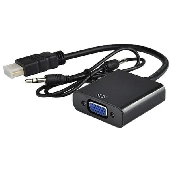 محول HDMI إلى VGA مع منفذ Aux - DMCHB021HdmitoVGAAux