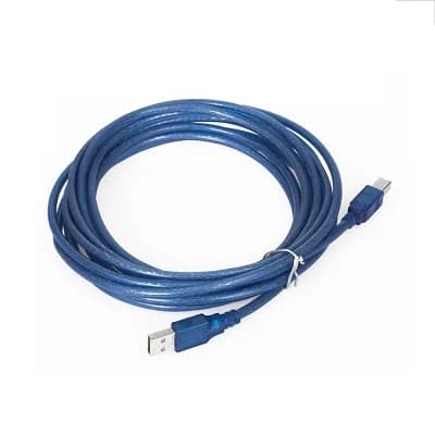 كابل USB 2.0 شفاف أزرق بطول 5 متر من ATN - 210048