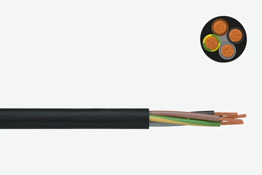 كابل طاقة بريطاني للخادم بطول 1.5 متر H03VV-F - 210035