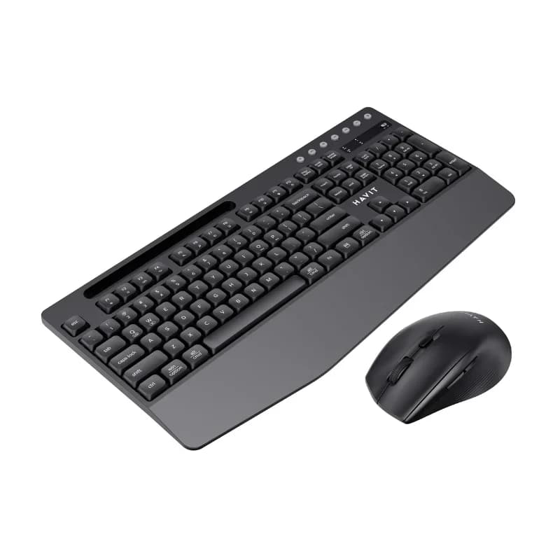 كومبو كيبورد وماوس لاسلكي Havit KB251WB أسود/رمادي KB251WB-black+gray