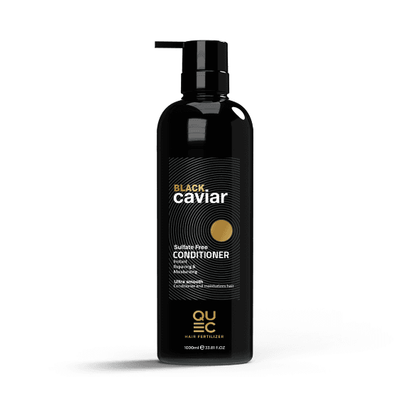 QUEC CONDITIONER BLACK CAVIAR 1000ML-كويك بلسم بالكافيار الاسود 1000مل