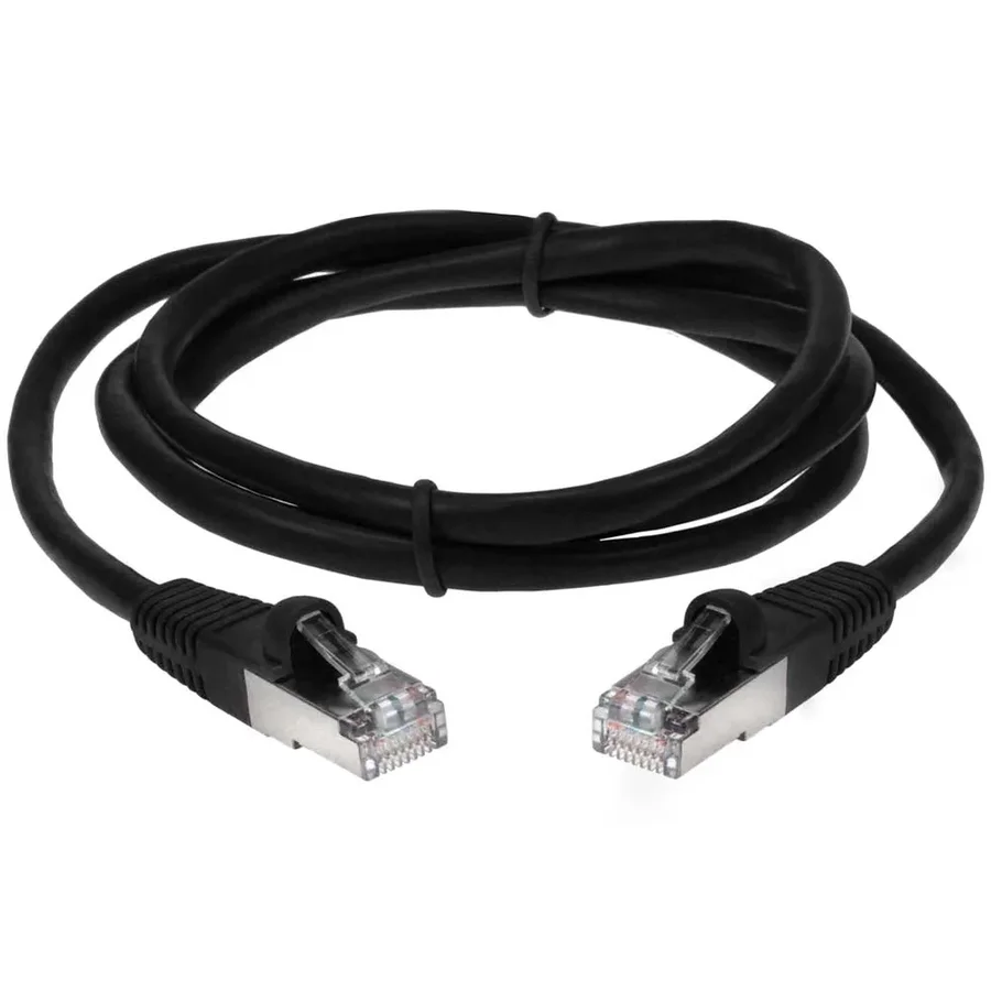 كابل شبكة SFTP CAT5 بطول 40 متر بلون أسود - 210184