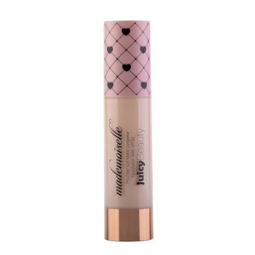 فاونديشن مات بعامل حماية من الشمس Juicy Beauty Mademoiselle Pro Filter Soft Matte Longwear SPF 30 Foundation SPF 30 - بني فاتح 7310