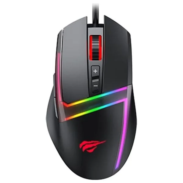 ماوس سلكي هافيت MS953-RGB-Backlit مع إضاءة RGB قابلة للتخصيص