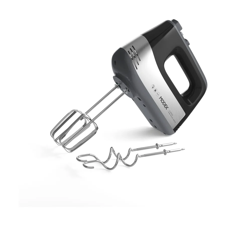 خفاقة كهربائية صامتة بقوة 500 واط مع 5 سرعات بلون أسود - SKU: 5060404163034 - HM570B — 5