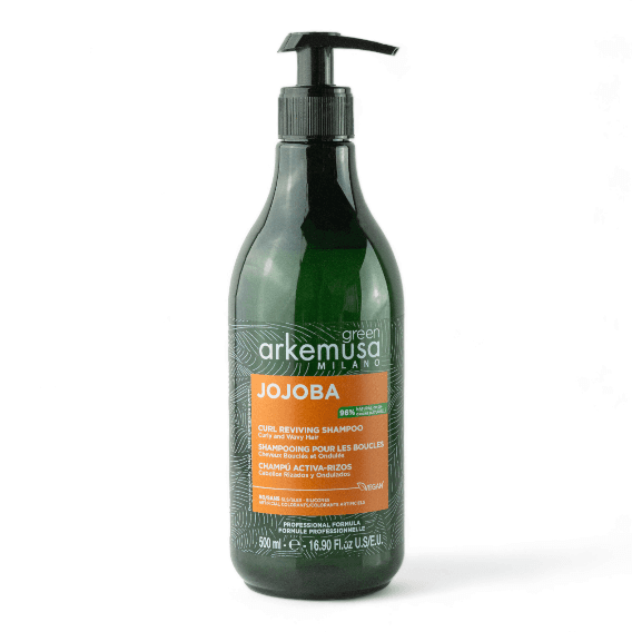 ARKEMUSA JOJOBA CURL REVIVING SHAMPOO FOR CURLY AND WAVY HAIR 500ML شامبو من اركيموزا