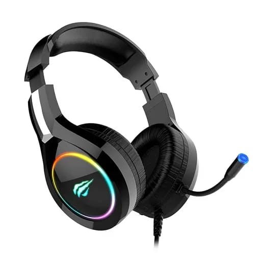 سماعات رأسية للالعاب RGB من Havit مع ميكروفون مدمج - 8981