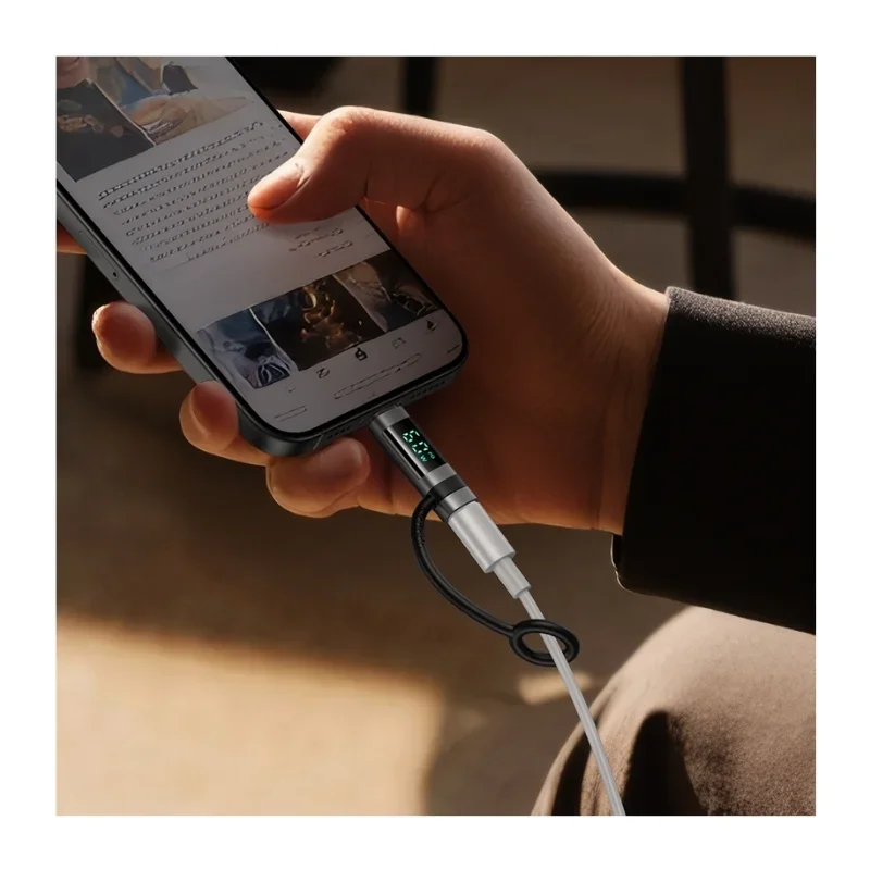 توصيلة عرض رقمي 60 واط Lightning إلى USB-C OT-0180
