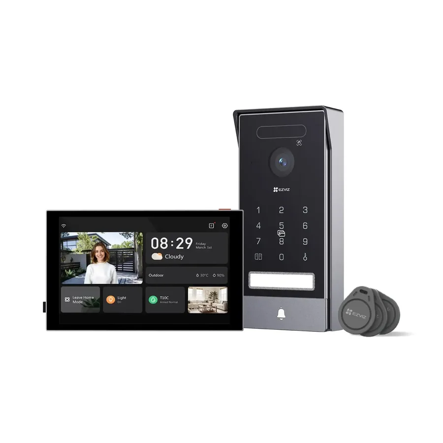 جرس باب ذكي EZVIZ HP7 Pro مع شاشة لمس 7 بوصة - EZVIZ37