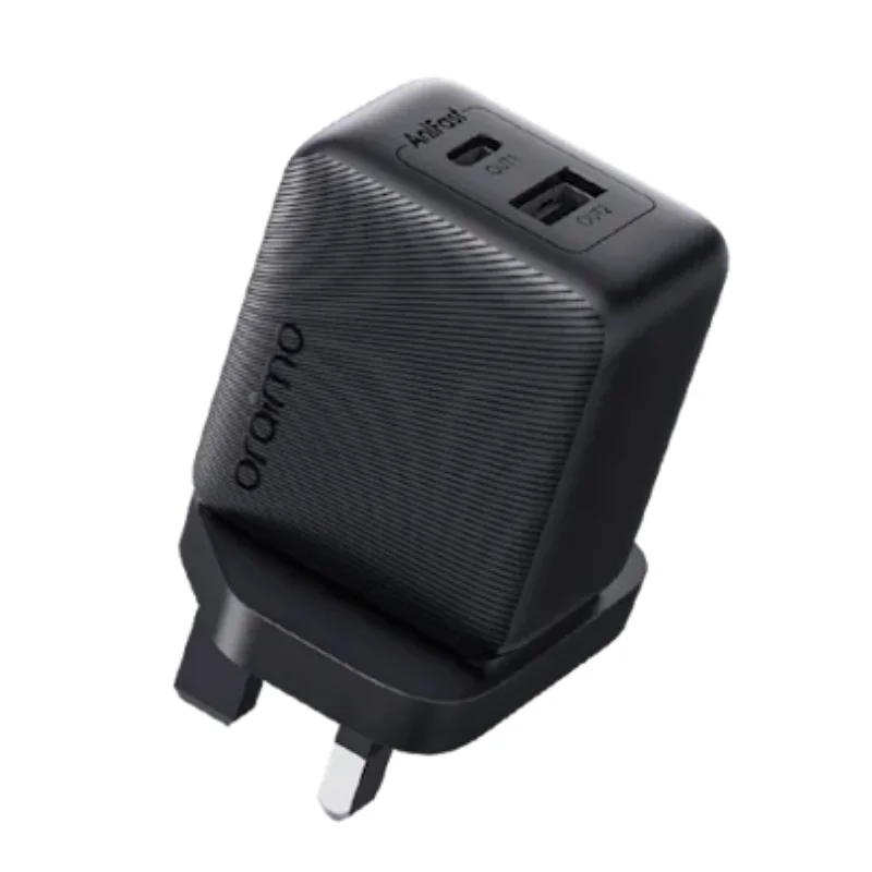 شاحن سريع Oraimo UK OCW-5183UM بمنفذين USB-A و USB-C - 7205