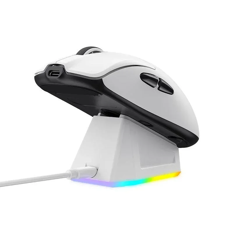 ماوس ألعاب لاسلكي Havit StarBlaze-2 أبيض وأسود مع DPI حتى 26000 StarBlaze-2-white+black