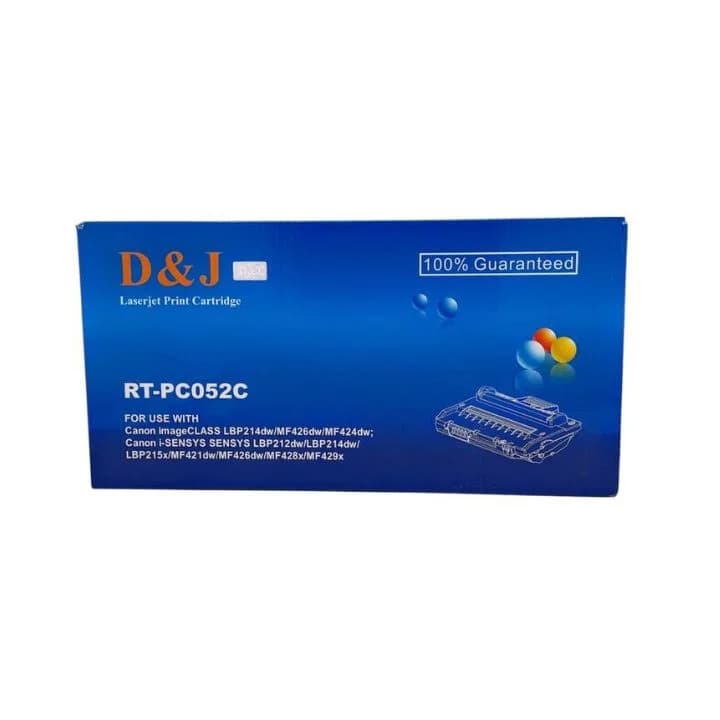 كارتج حبر دي & جاي RT-PC052C - متوافق مع طابعات كانون SKU-RT-PC052C