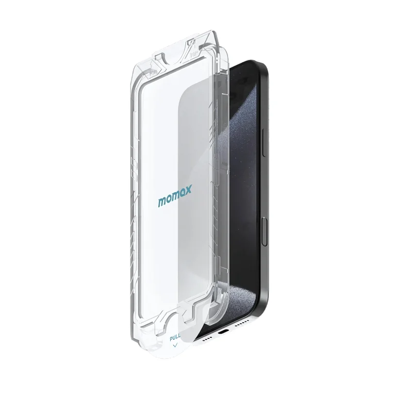 لاصق شاشة Momax GlassPro+ 3D لجهاز iPhone 16 Pro - 3312