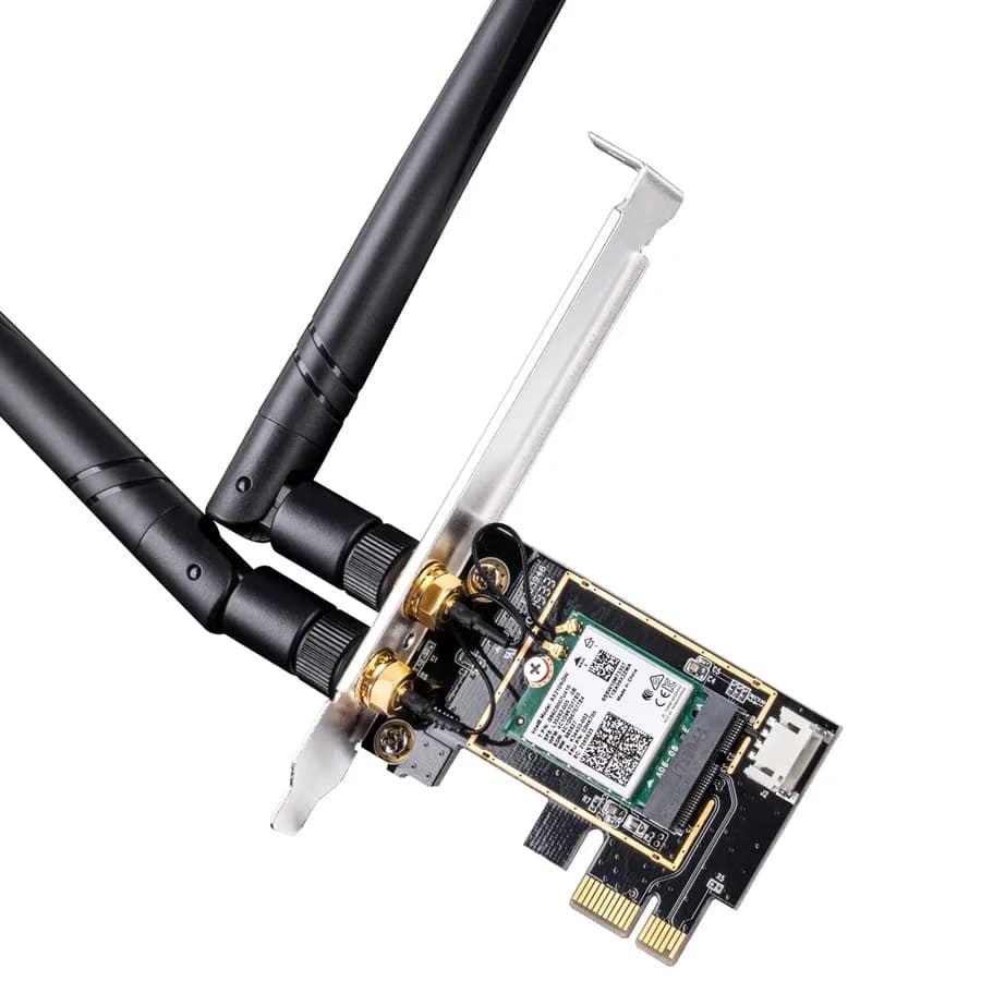 كرت PCIe واي فاي 6 مع بلوتوث 5.0 من Cudy - WE3000 - 250917