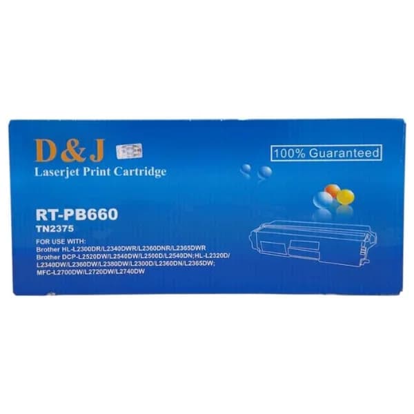 كارتج حبر عالي الجودة للطابعات Brother-TN2375-/-RT-PB660