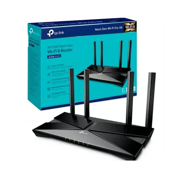 راوتر TP-Link AX1500 Archer AX10 بتقنية Wi-Fi 6 وسرعات تصل إلى 1500 ميجابت - 280015 — 2