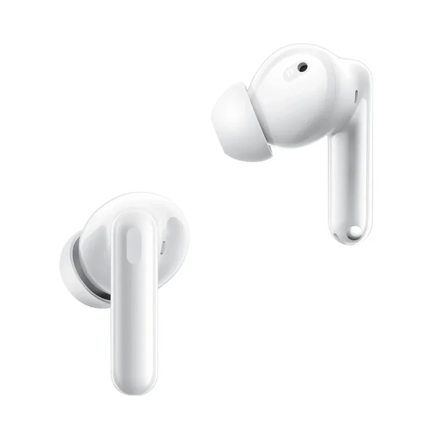 سماعات Realme Buds T200 اللاسلكية بتقنية عزل الضوضاء RMA2410 TR White — 2