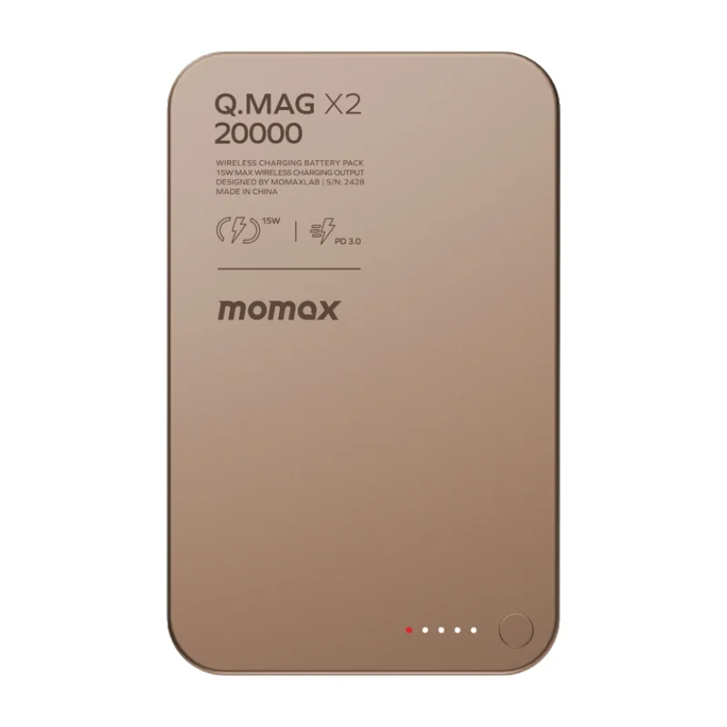 بطارية شحن مغناطيسية Momax Q.Mag x2 بسعة 20000mAh - الجيل الثاني 3626