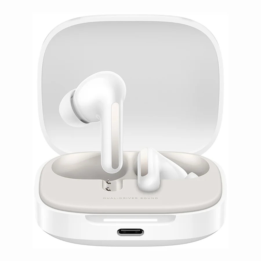 سماعات Redmi Buds 6 اللاسلكية بتقنية TWS - أبيض سحابي - 6941812704653