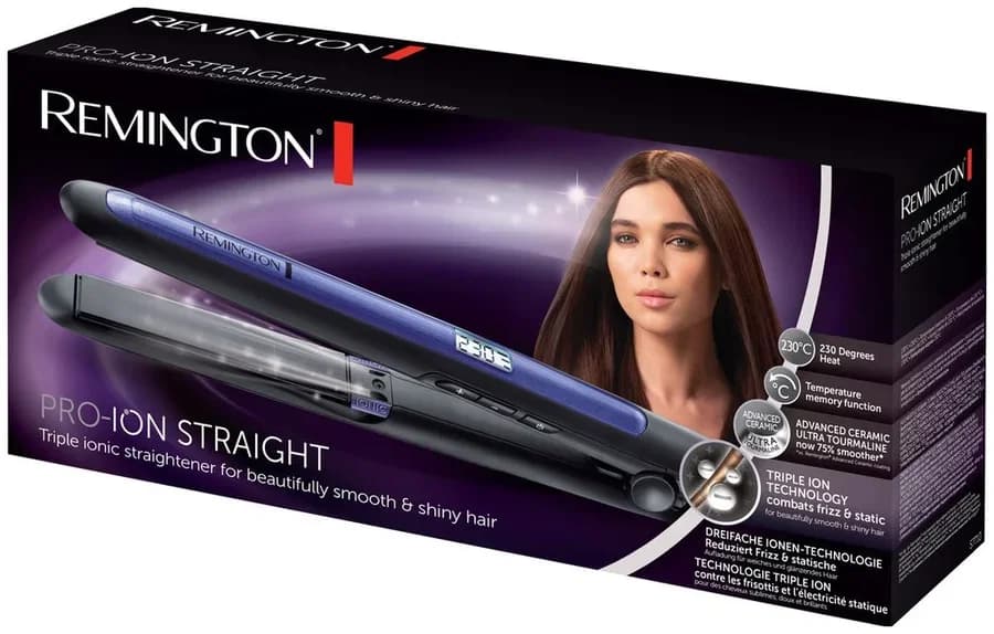 جهاز تمليس الشعر بتقنية Triple Ionic من REMINGTON S7710
