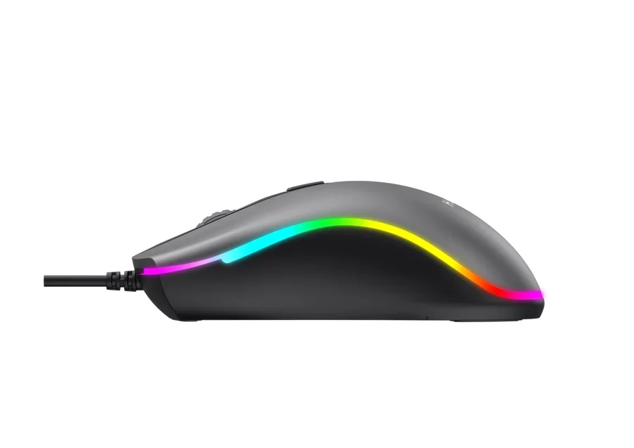 ماوس ألعاب سلكي Havit MS1010 مع إضاءة RGB - MS1010-black