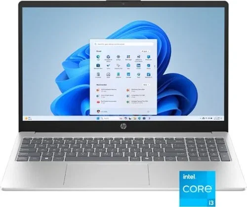 لابتوب HP 15-fd0113 بمعالج Intel Core i3 الجيل 13، شاشة 15.6 بوصة، 8209 — 2