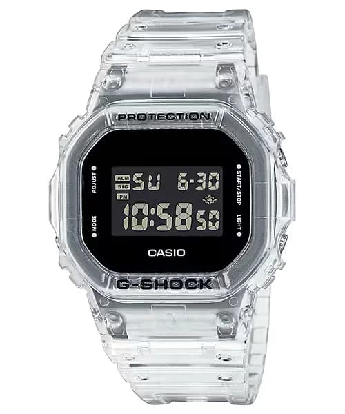 ساعة يد رقمية مقاومة للماء من سلسلة G-SHOCK DW-5600SKE-7DR