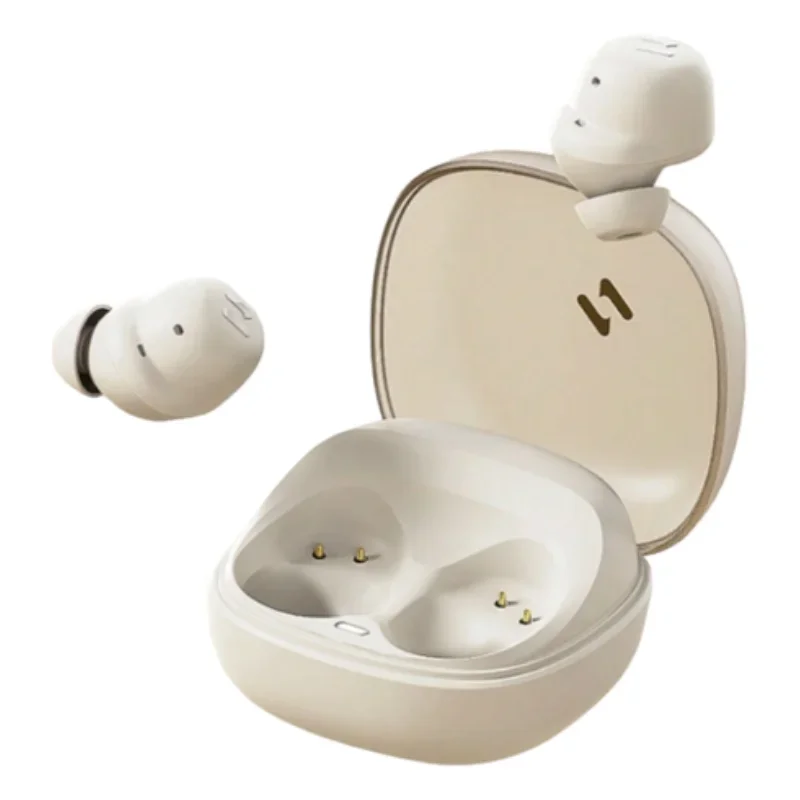 سماعات أذن لاسلكية منخفضة زمن الانتقال للألعاب بيج Havit TW969-Beige