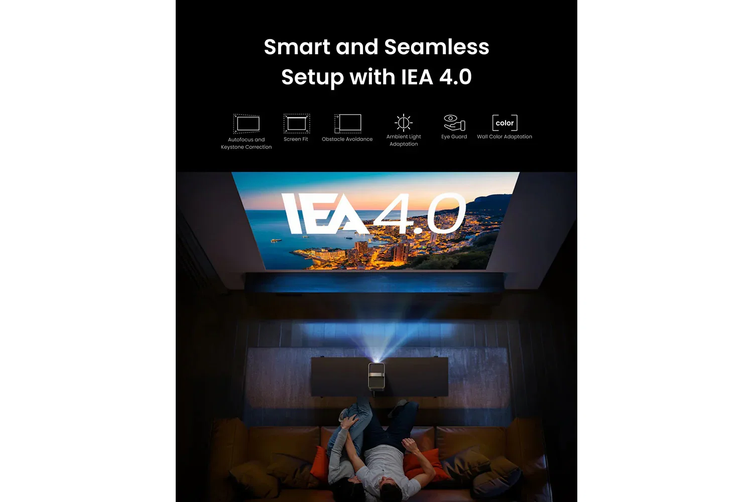 بروجكتور أنكر نيبولا كوزموس 4K SE رمادي D2342211 — 2