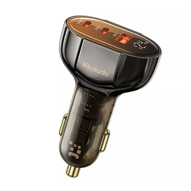 شاحن سيارة MC Prism Series 100W مع منفذين USB-C ومنفذ USB-A CC-2310