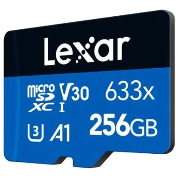 بطاقة ذاكرة ليكسار 256 جيجابايت microSDXC UHS-I - Lexar-256GB