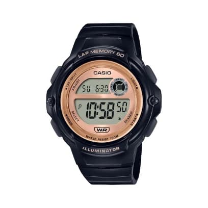 ساعة رياضية رقمية للنساء من كاسيو LWS-1200H-1AVDF