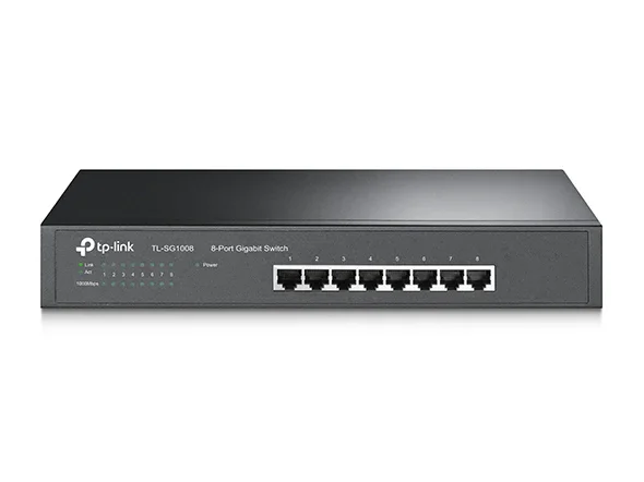 محول شبكة تي بي لينك 8 منافذ جيجابت TL-SG1008D - 280023