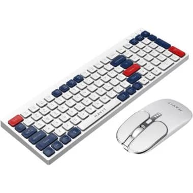 باندل كيبورد وماوس لاسلكي مع إضاءة RGB - KB830WB - 8563
